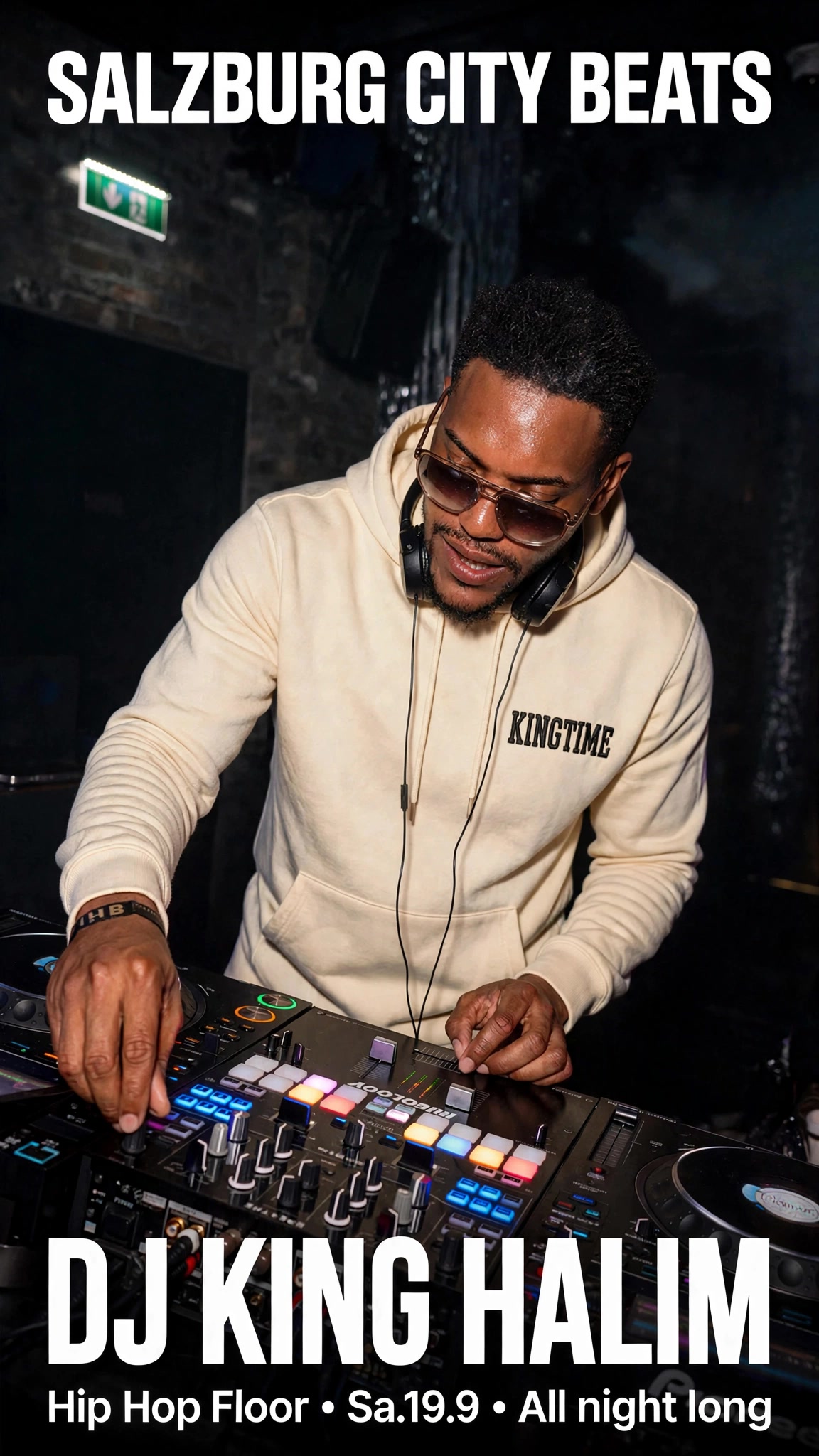Salzburg City Beats – DJ King Halim, Hip Hop Floor, Sa 19.09.2026